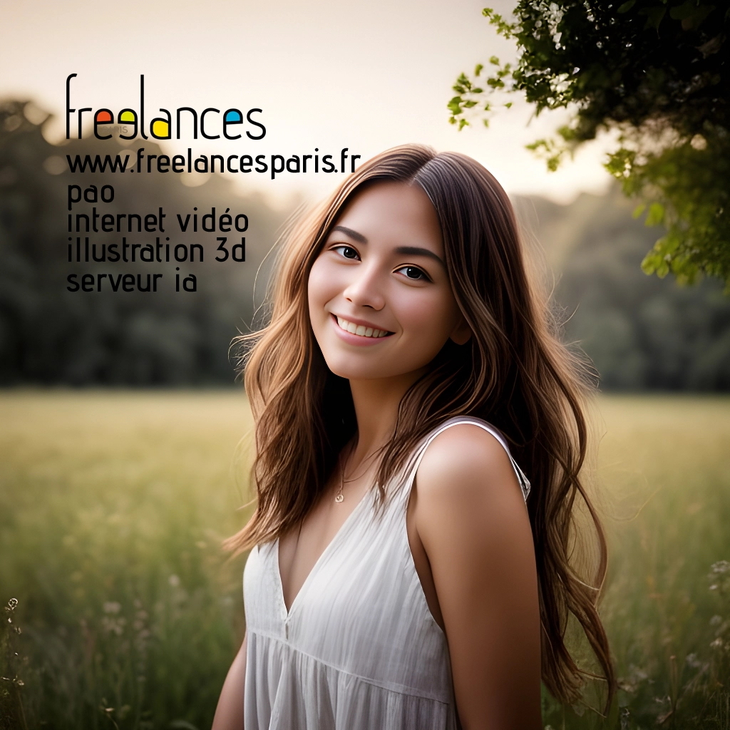 Pao mise en page internet vidéo illustration 3d serveur IA générative AI freelance paris studio de création magazines 4ao1glp0